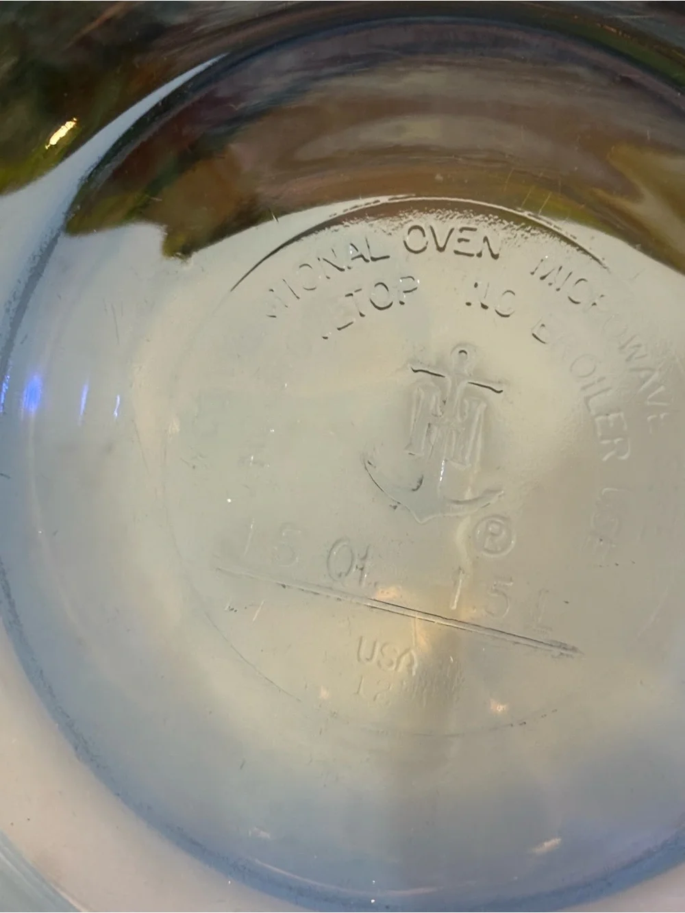 Anchor Hocking Cobalt Blue Mixing Bowl Vintage